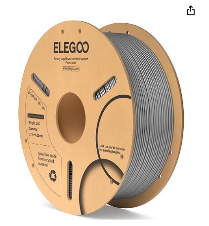 FILAMENTO PLA GRIS PARA IMPRESORA 3D EN GRAMOS FILAMENTO PLA GRIS PARA IMPRESORA 3D EN GRAMOS