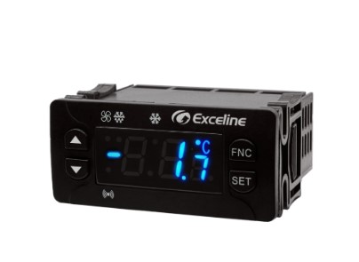 CONTROL DE TEMPERATURA DIGITAL 30X72 P/REFRIGERACION CON DESCARCHE AUTOMATICO 2 SONDAS  -50 hasta 110 ° C Multivoltaje, de 80 a 260 V~