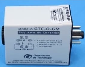 TEMPORIZADOR 8 PINES 60 SEG 24VAC