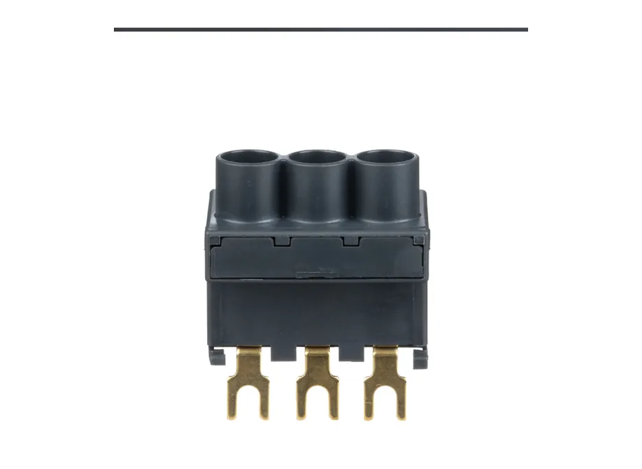 BORNERO PARA ALIMENTACION DE BARRA EN LA PARTE SUPERIOR. USO CON CON BARRAS GV2G