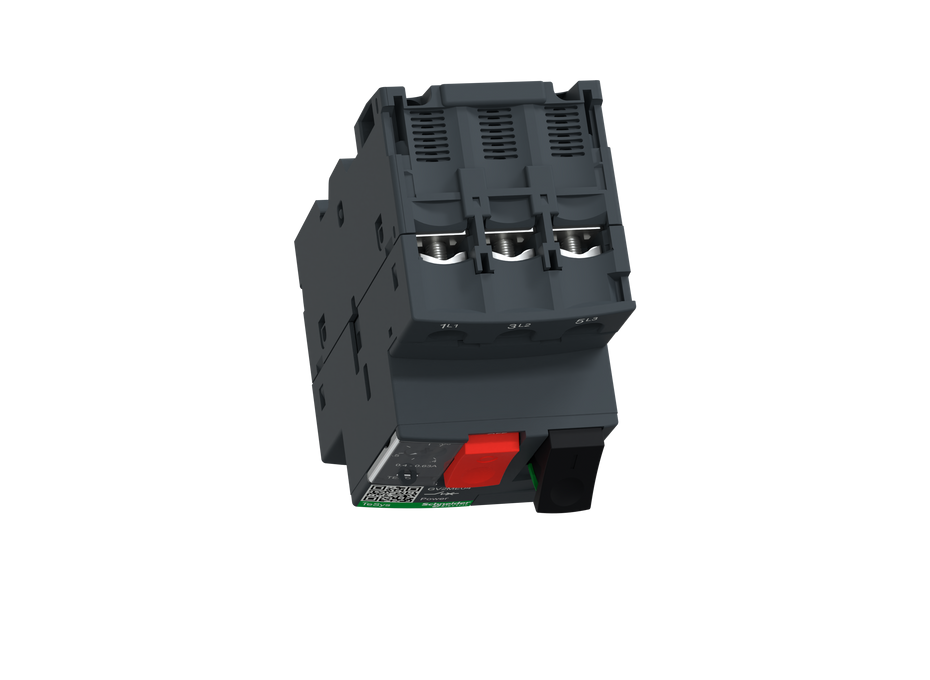 GUARDAMOTOR MAGNETOTÉRMICO 0,4-0,63A, >100KA EN 440VCA, ACCIONADO POR PULSADORES