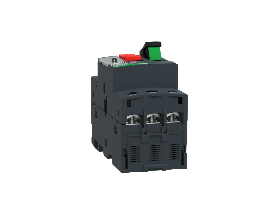 GUARDAMOTOR MAGNETOTÉRMICO 0,4-0,63A, >100KA EN 440VCA, ACCIONADO POR PULSADORES