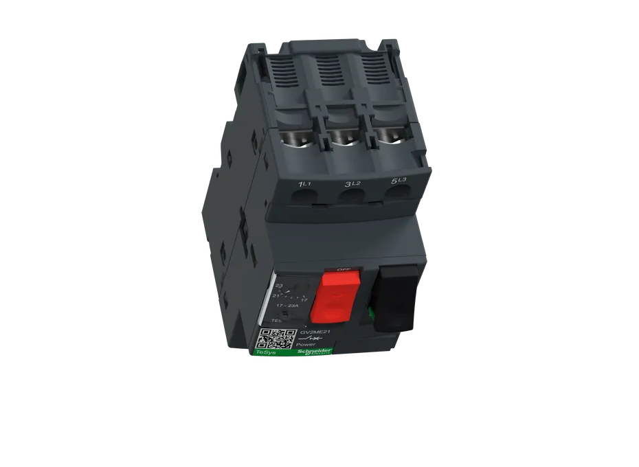 GUARDAMOTOR MAGNETOTÉRMICO 17-23A, 50KA EN 440VCA, ACCIONADO POR PULSADORES