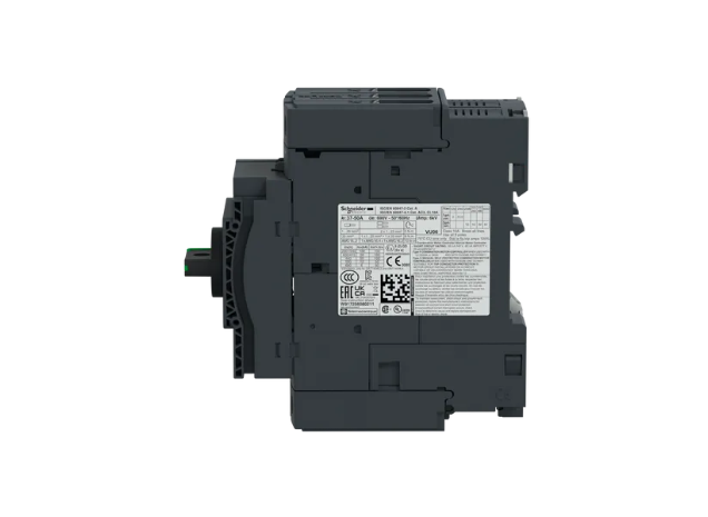 GUARDAMOTOR MAGNETOTÉRMICO 37-50A, 50 KA EN 440VCA, ACCIONADO POR MANDO GIRATORIO