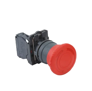 PULSADOR HONGO 40MM PLASTICO 22MM 1 NC GIRA-DESENCLAVAR