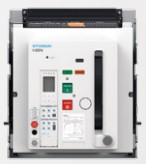 INTERRUPTOR 1600 Amp FIJO TERMINAL HORIZONTAL 100kA Voltaje de Control AC/DC 110V, unidad LSIG tipo GPR-LN