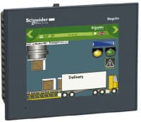 Consola HMI 5.7 Color 320×240 TFT, 2 Serial+1 TCP/IP, 96Mb/512Kb + SD card