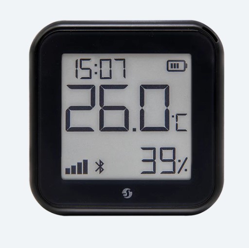 H&T Sensor de temperatura y humedad Wi-Fi Negro