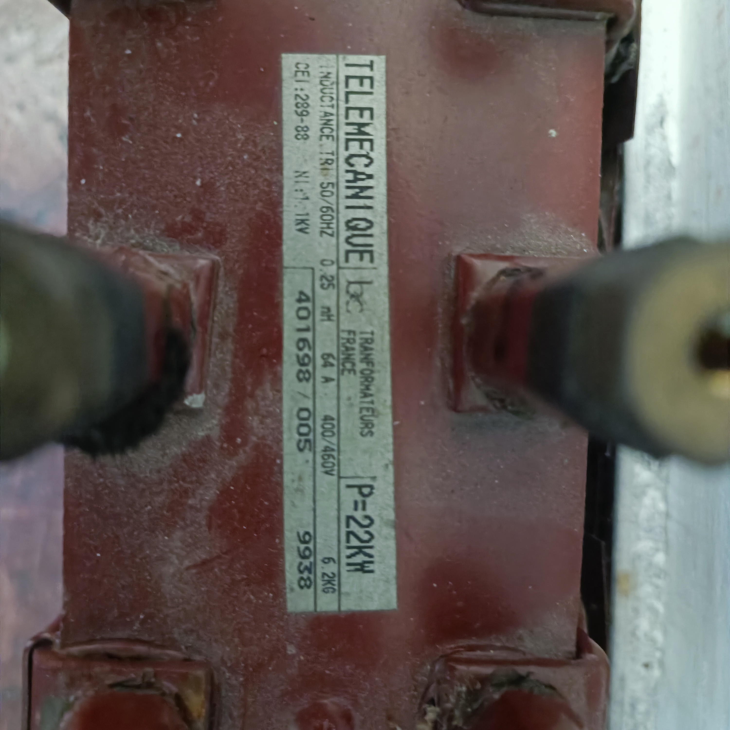 INDUCTANCIA 3F 0.25mH 64 AMP 460V