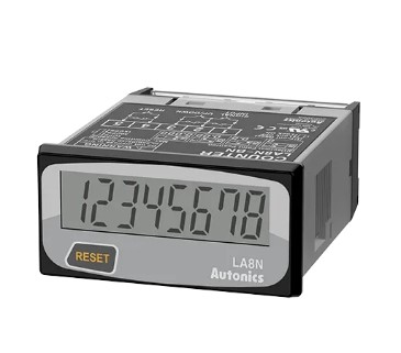 CONTADOR TOTALIZADOR 8 DIGITOS BATERIA INTERNA 24 X 48 mm