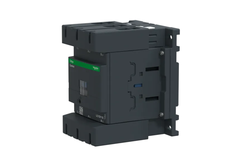 CONTACTOR 3 POLOS, CATEGORÍA AC3, 115A 1NA+1NC, 24VCA