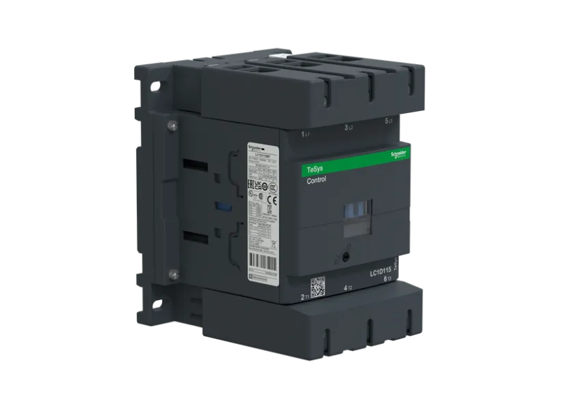 CONTACTOR 3 POLOS, CATEGORÍA AC3, 115A 1NA+1NC, 110VCA