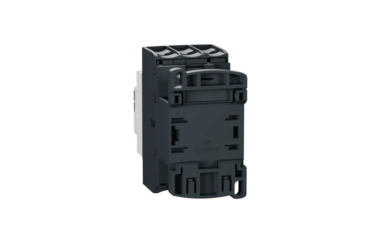 CONTACTOR 3 POLOS, CATEGORÍA AC3, 38A 1NA+1NC, 24VCA