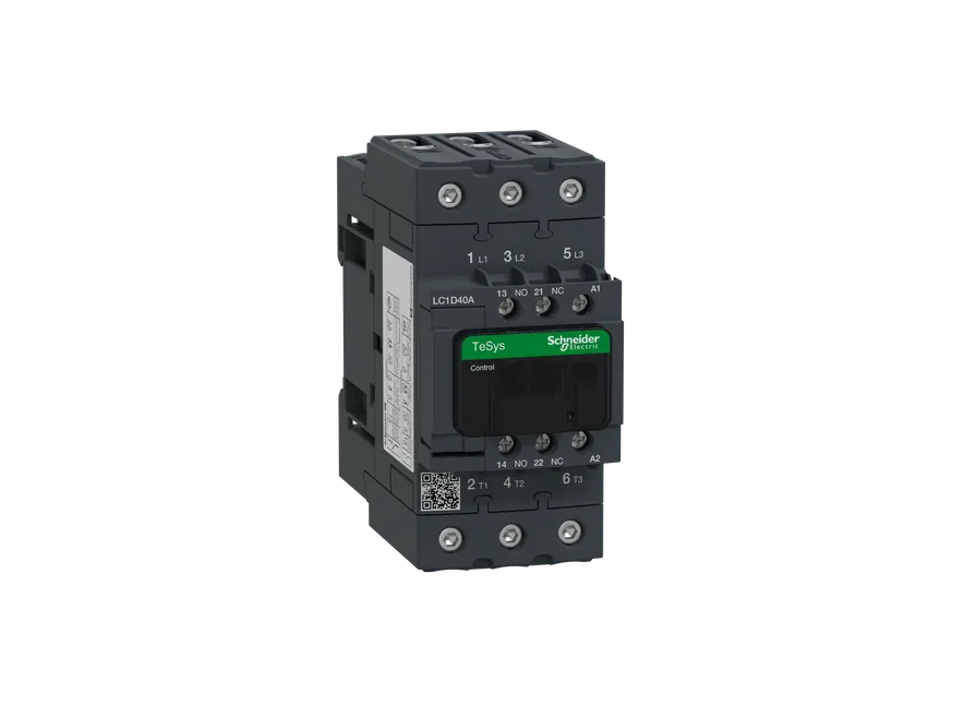 CONTACTOR 3 POLOS, CATEGORIA AC3, 40A, 1NA+1NC, 110Vca