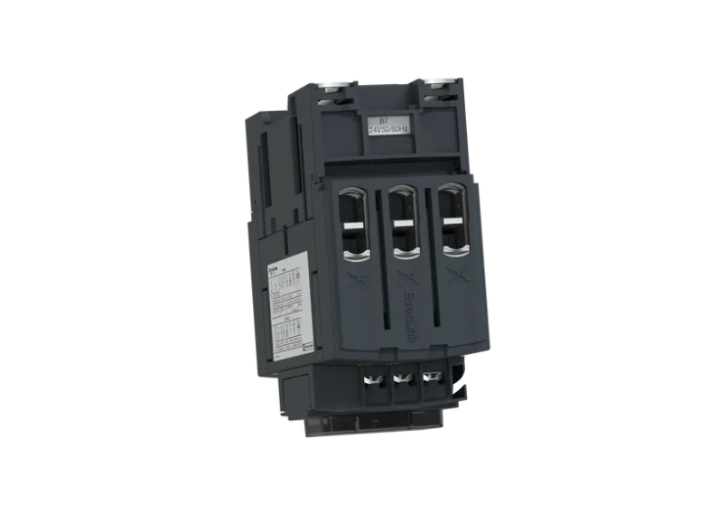 CONTACTOR 3 POLOS CON TERMINALES, 50A, 24VAC