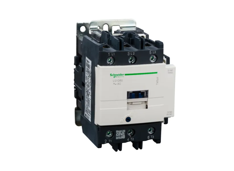 CONTACTOR 3 POLOS, CATEGORÍA AC3, 80A 1NA+1NC, 110VCA