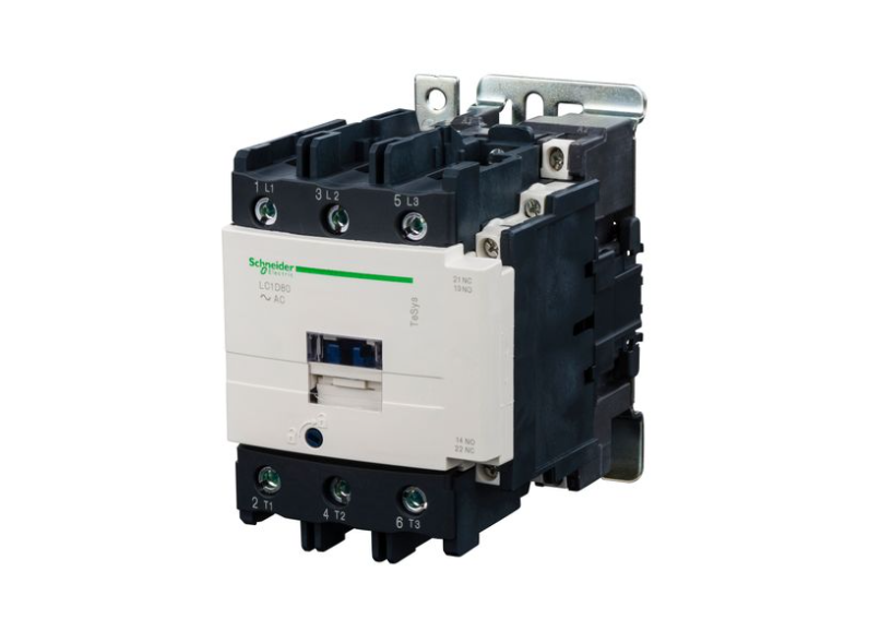 CONTACTOR 3 POLOS, CATEGORÍA AC3, 95A 1NA+1NC, 24VCA