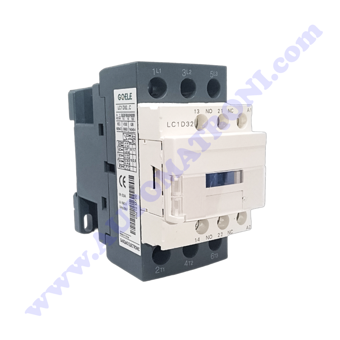 CONTACTOR SERIE DN 32 AMP 24VAC CONTACTOR SERIE DN 32 AMP 24VAC