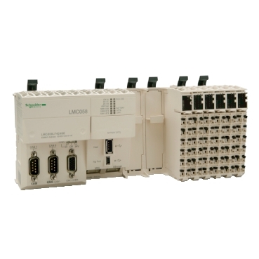 Controlador de Movimientos 42 + 4 E/S CANopen, Ethernet- alimentación 24 V CC - 2 ranuras PCI