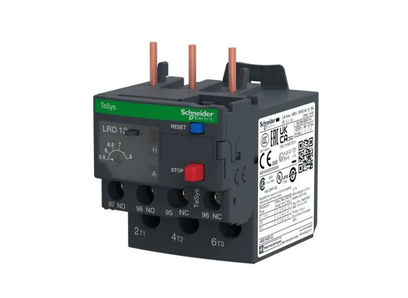 RELE TERMICO 5,5-8,0A PARA ASOCIAR CON CONTACTORES LC1D09...38