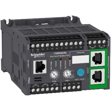 RELÉ CONTROLADOR MULTIFUNCIÓN TESYS T, 0,4-8A, 24VDC, CON ETHERNET TCP/IP