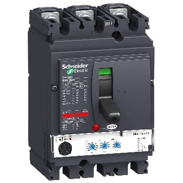 Interruptor automatico, Compact NSX250F, Micrologic 2.2, 250 A, 3 P, 85 kA a 220/240 V, 35 Ka a 440 V