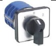 CONMUTADOR INVERSOR DE GIRO, 1-0-2, ITH=32A, UI=660V, VMAX=380/440VAC, 50 O 60HZ