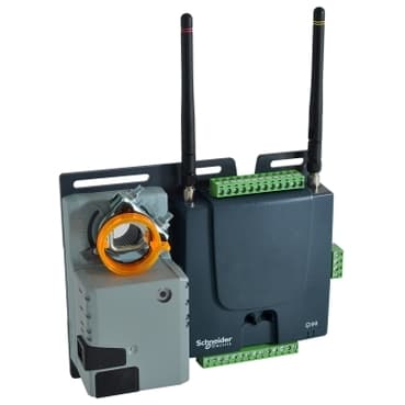 Variable Air Volume Controller with 902 Mhz EnOcean and Zigbee High Power with actuator