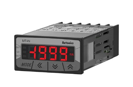 INDICADOR DIGITAL MULTI PANEL LCD 4 DIG 7 SEGMENTOS - METER RANGO: De -1999 a 9999 - ENTRADA  0-500mA, 0-200mA, 0-50mA, 4-20mA, 0-5mA, 0-2mA IP54