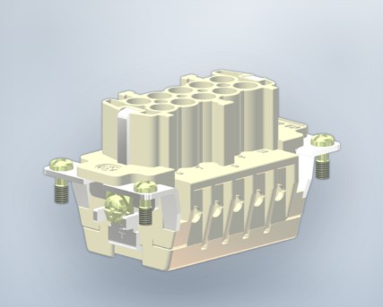 CONECTOR HEMBRA 10 POLOS 16 A IP55