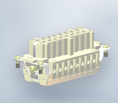 CONECTOR HEMBRA 16 POLOS 16 A IP55