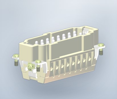 CONECTOR MACHO 16 POLOS 16 A IP55