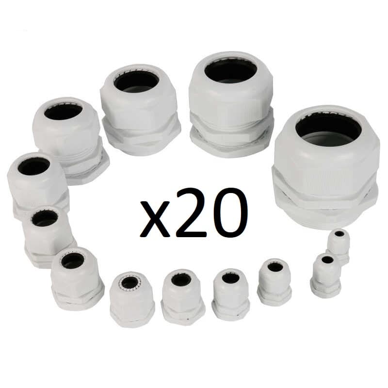 PRENSA ESTOPA PG21 PARA 13-18mm (CANTIDAD: 20 PZ)