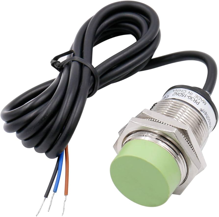 SENSOR DE PROXIMIDAD INDUCTIVO M30/15MM/3H/12-24VDC/NPN/NC RAS. 200mA 200Hz T/STD C/CABLE C/LED I