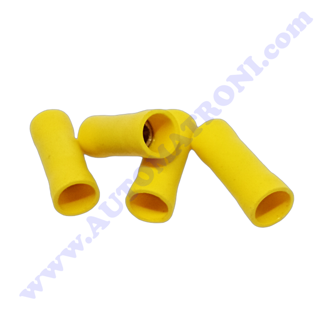 TERMINAL EMPALME CORTO C/AMARILLO P/CABLE 10-12