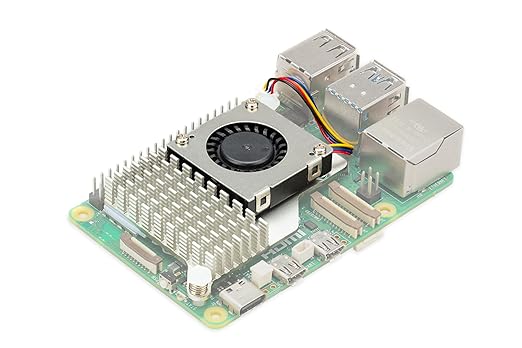 VENTILADOR Y DISIPADOR PARA RASPBERRY PI 5
