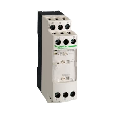 Rele temporizador multifuncion, 0.05 s-300 h, 24 V AC/V DC, 110...240 V AC 60 Hz, 42-48 V AC/V DC, 2 NA/NC
