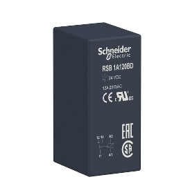 RELE INTERFACE ENCHUFABLE Zelio RSB1 12A 24VDC  1 NA/NC