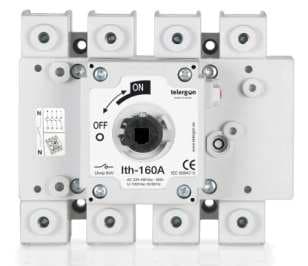 INTERRUPTOR 0-1 160AMP MANDO EN PUERTA