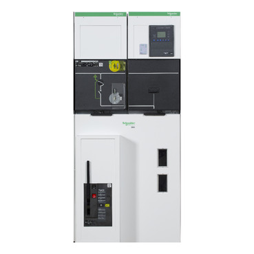Celda MT interruptor tipo SM6 DM1-A 24kV, 630A, 20kA. Motor 120Vac + Sepam S20