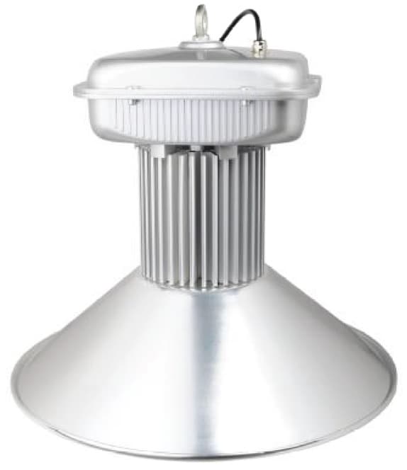LAMPARA LED DE CAMPANA 100W Reemplazo (HID / MHL 250W) 90-277VAC 50-60Hz Vida útil 50.000 horas 5500