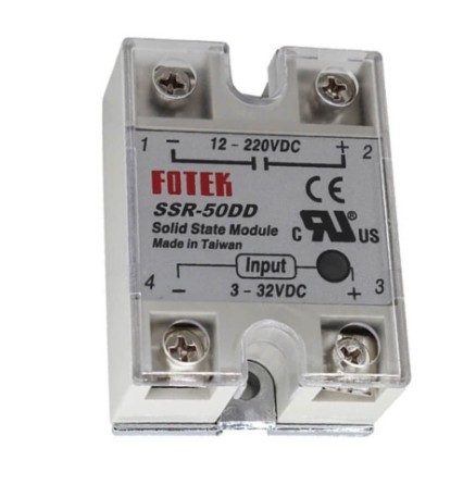 RELE DE ESTADO SOLIDO 50A 5 A 60Vdc ENTRADA: DC3-32V