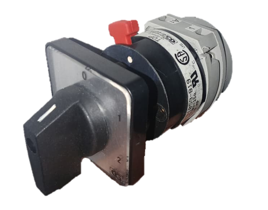 CONMUTADOR MULTIPASO UNIPOLAR 16 AMP 2 POSICIONES CON 0FF : 0-1-2