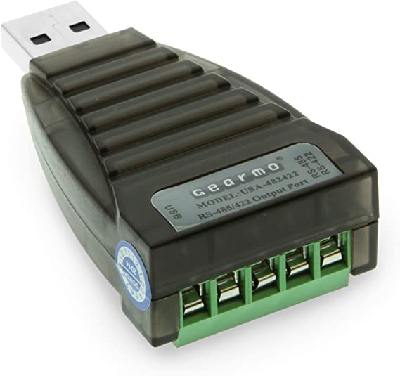 CONVERTIDOR USB a RS485 / RS422 C/TERMINALES P/ WINDOWS 10