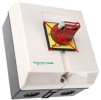 CAJA SOLA DEL VCF3GE SIN SECCIONADOR
