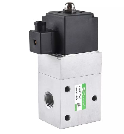 VALVULA SOLENOIDE 3/2 ALTA PRESION SILVER 0,15 - 3,2Mpa