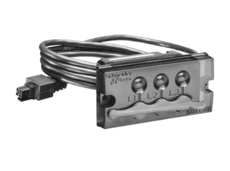 Voltage Presence Indicating Systems, PowerLogic VPIS, V2, 32.5µA, with VO voltage output signal.