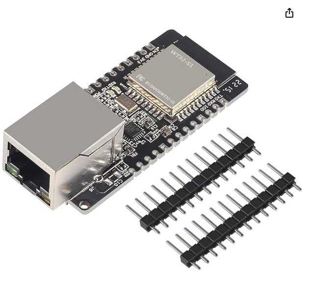 ESP32-S1 CON PUERTO ETHERNET, WIFI BLUETOOTH