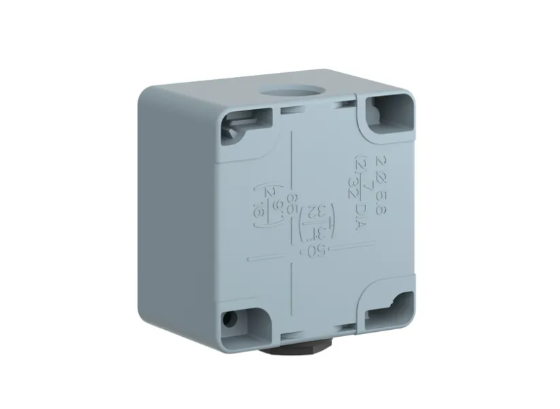CAJA METALICA 1 HUECO P/PULSADORES 22mm