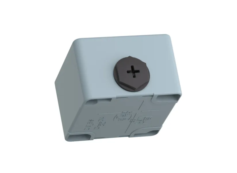 CAJA METALICA 1 HUECO P/PULSADORES 22mm